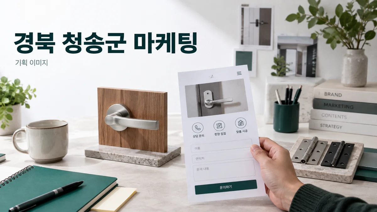 방문 수리 서비스의 홈페이지에서 보여 줄 작업 범위와 문의 구성을 검토하는 기획 이미지